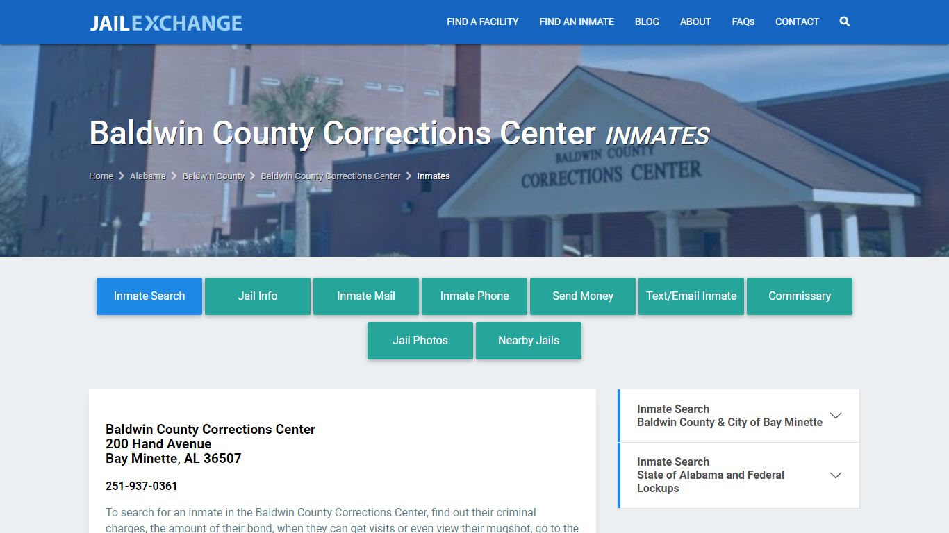 Baldwin County Inmate Search | Arrests & Mugshots | AL - JAIL EXCHANGE